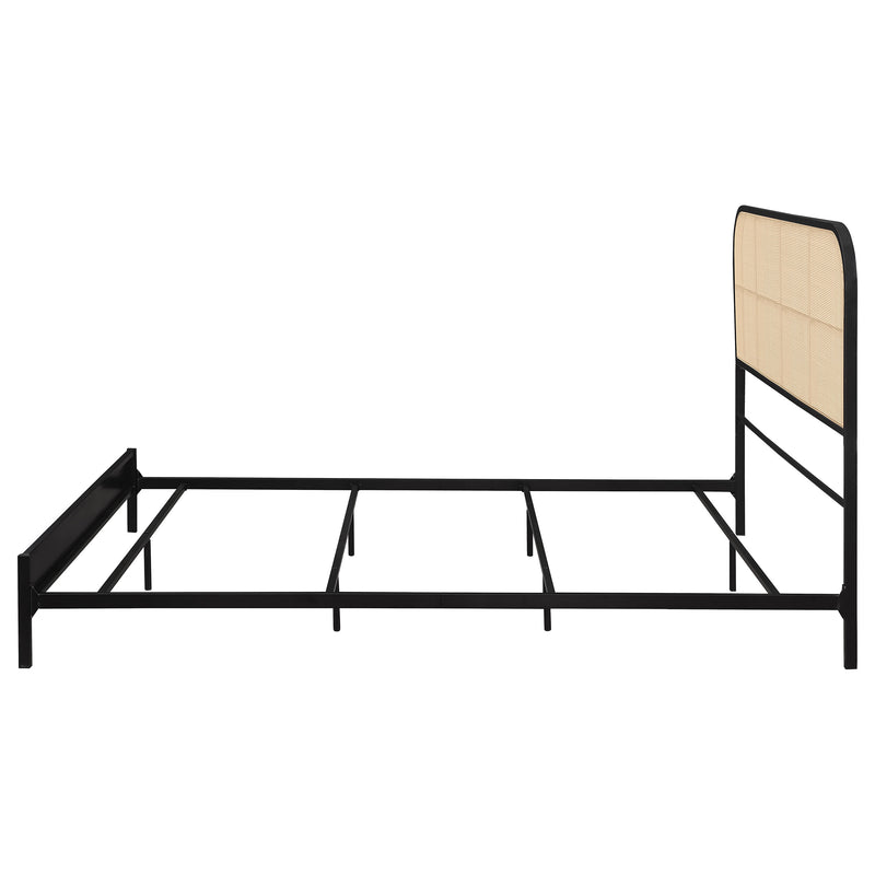 Amherst Eastern King, Queen, Full, & Twin Bed White & Black - My Sweet Home Furniture (Queens, NY)