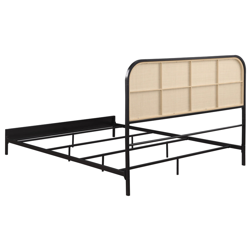 Amherst Eastern King, Queen, Full, & Twin Bed White & Black - My Sweet Home Furniture (Queens, NY)