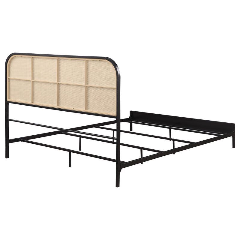 Amherst Eastern King, Queen, Full, & Twin Bed White & Black - My Sweet Home Furniture (Queens, NY)