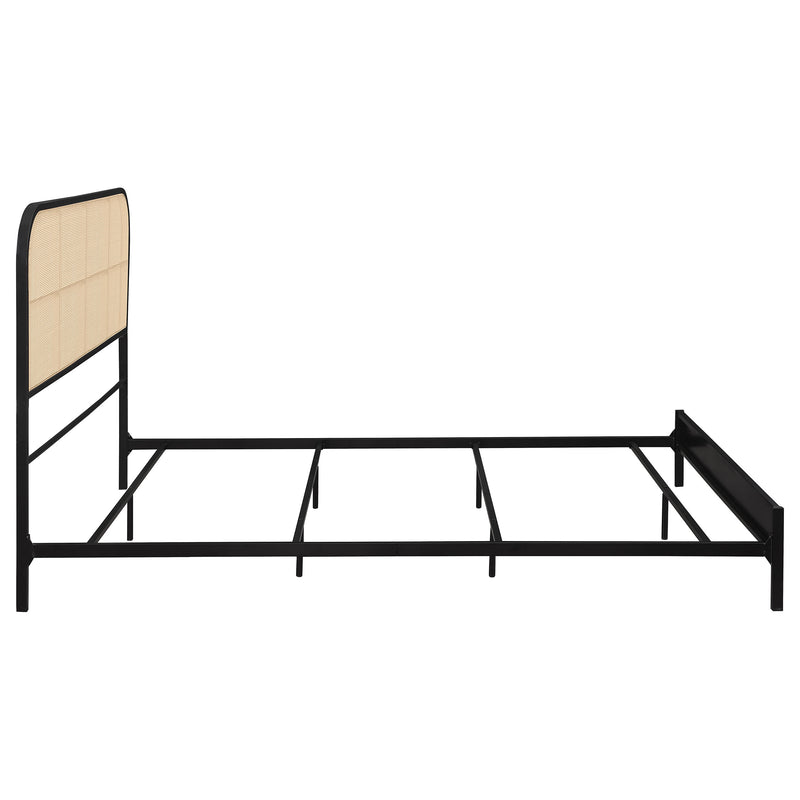 Amherst Eastern King, Queen, Full, & Twin Bed White & Black - My Sweet Home Furniture (Queens, NY)