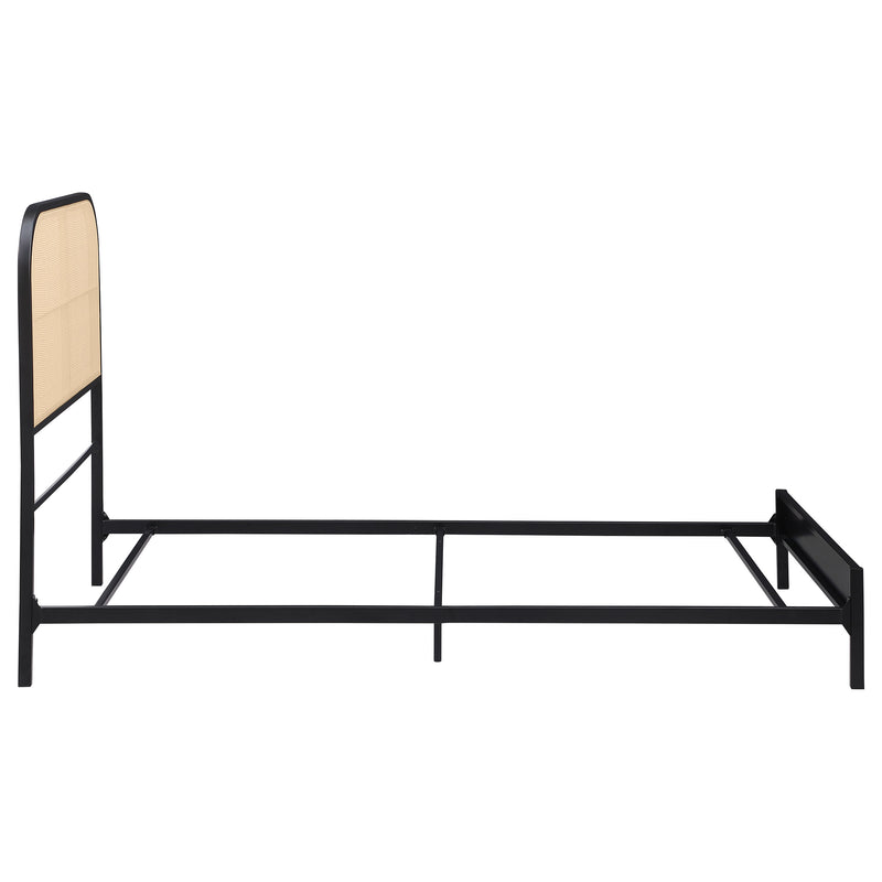 Amherst Eastern King, Queen, Full, & Twin Bed White & Black - My Sweet Home Furniture (Queens, NY)