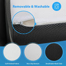Hollyhock 3" Twin Tri-Fold Memory Foam Topper