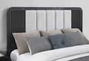 Beckett Wht/Blk Bed Group
