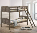 Flynn Bunk Bed Weathered Brown - My Sweet Home Furniture (Queens, NY)