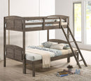 Flynn Bunk Bed Weathered Brown - My Sweet Home Furniture (Queens, NY)