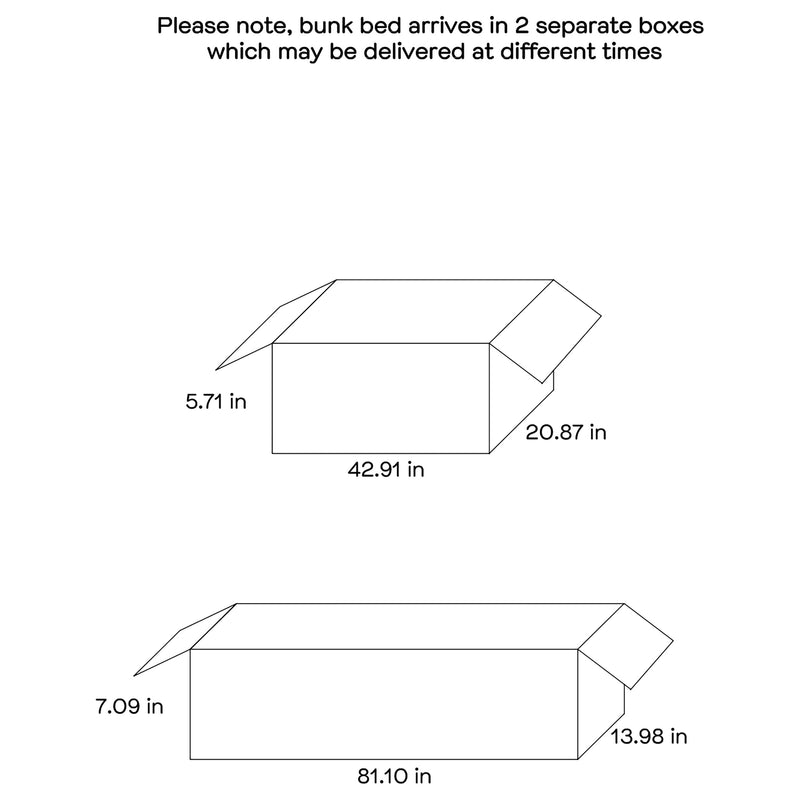 Ryder Bunk Beds - My Sweet Home Furniture (Queens, NY)