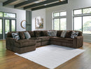 Midnight-Madness Sectional with Chaise