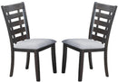 Bailey Transitional Style Dining Chair in Gray finish Wood