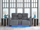 Studio Cave Power Reclining Loveseat with Console