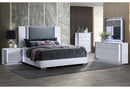 Ylime-Smooth White- Fully Slatted with Vanity Set-N