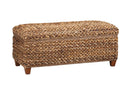 Laughton Hand-Woven Banana Leaf Storage Trunk Amber - My Sweet Home Furniture (Queens, NY)
