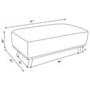 Elizabeth Ottoman - My Sweet Home Furniture (Queens, NY)