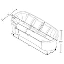 Ellorie Stationary Sofa - My Sweet Home Furniture (Queens, NY)