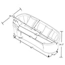 Ellorie Stationary Loveseat - My Sweet Home Furniture (Queens, NY)