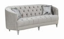 Avonlea Sloped Arm Tufted Sofa Grey - My Sweet Home Furniture (Queens, NY)