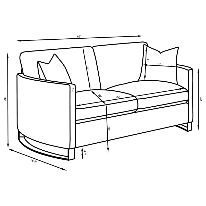 Corliss Stationary 3 Pc Sets - My Sweet Home Furniture (Queens, NY)
