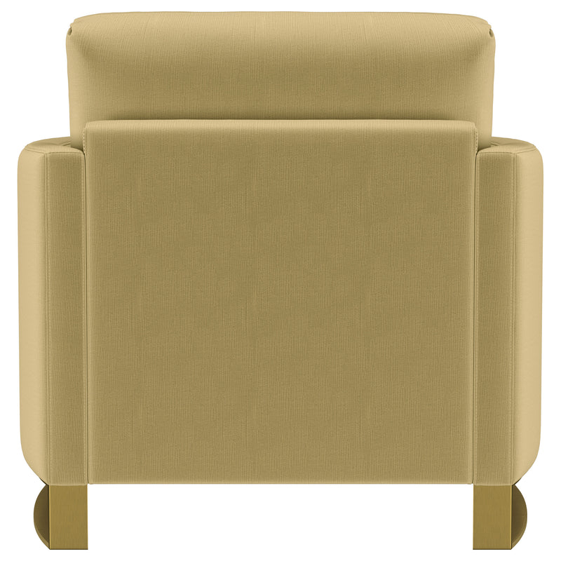 Corliss Accent Chairs Gold