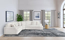 Emberson Upholstered Modular Sectional Sofa Ivory