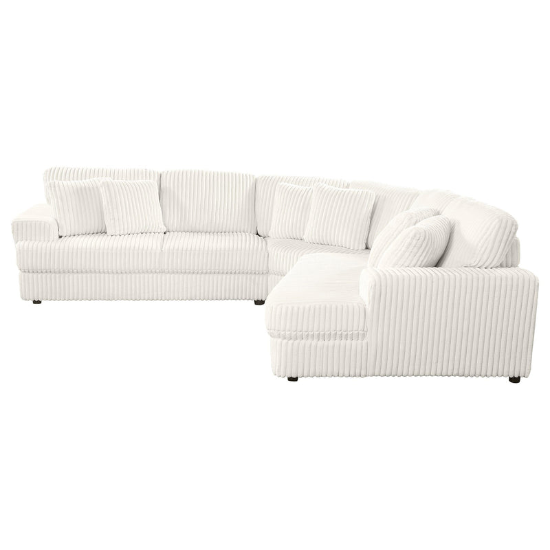 Emberson Upholstered Modular Sectional Sofa Ivory - My Sweet Home Furniture (Queens, NY)