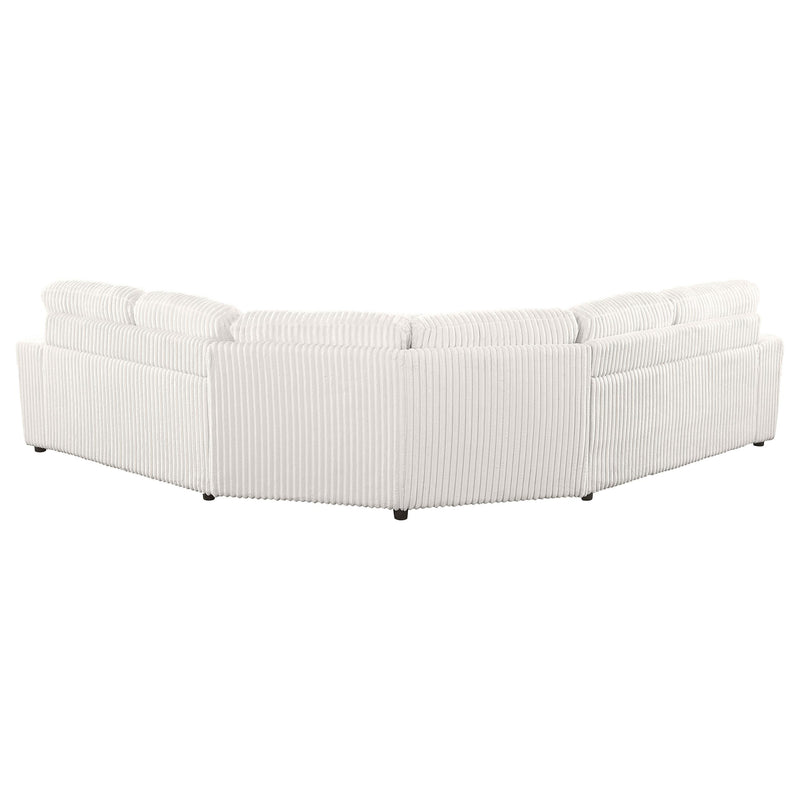 Emberson Upholstered Modular Sectional Sofa Ivory - My Sweet Home Furniture (Queens, NY)