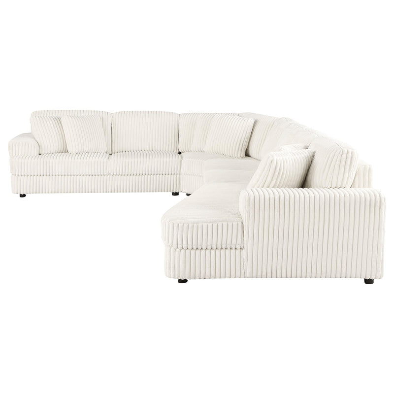 Emberson Upholstered Modular Sectional Sofa Ivory - My Sweet Home Furniture (Queens, NY)
