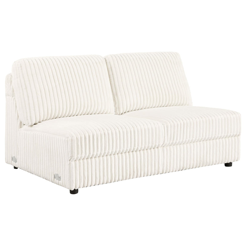 Emberson Upholstered Modular Sectional Sofa Ivory - My Sweet Home Furniture (Queens, NY)