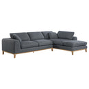 Persia 2-piece Modular Sectional Grey - My Sweet Home Furniture (Queens, NY)