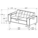 Deerhurst Stationary Loveseat - My Sweet Home Furniture (Queens, NY)