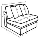 Blaine Accent Chair - My Sweet Home Furniture (Queens, NY)