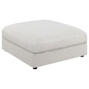 Serene Upholstered Rectangular Ottoman Beige - My Sweet Home Furniture (Queens, NY)