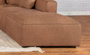 Jennifer Upholstered Ottoman Terracotta - My Sweet Home Furniture (Queens, NY)