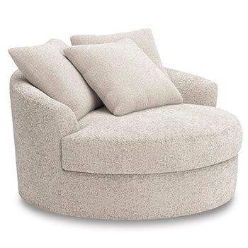 Cuddle Plush Oversized Swivel Accent Chair - My Sweet Home Furniture (Queens, NY)