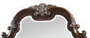 Destiny Traditional Style Mirror in Cherry finish Wood
