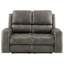 Brickston Triple Power Reclining Loveseat