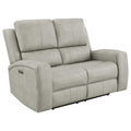 Brickston Triple Power Reclining Loveseat