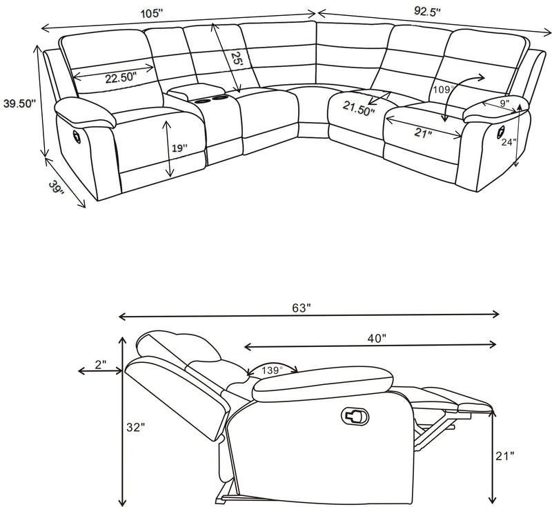 David Sectionals - My Sweet Home Furniture (Queens, NY)