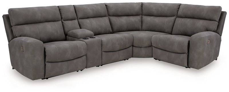 Next-Gen DuraPella Power Reclining Sectional - My Sweet Home Furniture (Queens, NY)