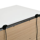BIRSFELDEN Cal.King, E.King, & Queen Bed, White