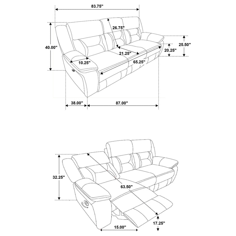 Greer Reclining 3 Pc Sets - My Sweet Home Furniture (Queens, NY)