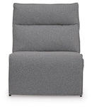 Modmax II Reclining Sectional with Double Chaise and Audio Consoles
