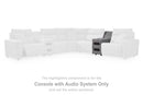 Modmax II Power Reclining Sectional with Chaise and Audio Console