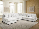 Misty-Lakes Sectional with Chaise - My Sweet Home Furniture (Queens, NY)
