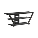 Donlyn 2-tier TV Console Black - My Sweet Home Furniture (Queens, NY)