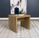 Lynette Square Engineered Wood End Table Mango - My Sweet Home Furniture (Queens, NY)