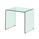 Ripley Square End Table Clear - My Sweet Home Furniture (Queens, NY)