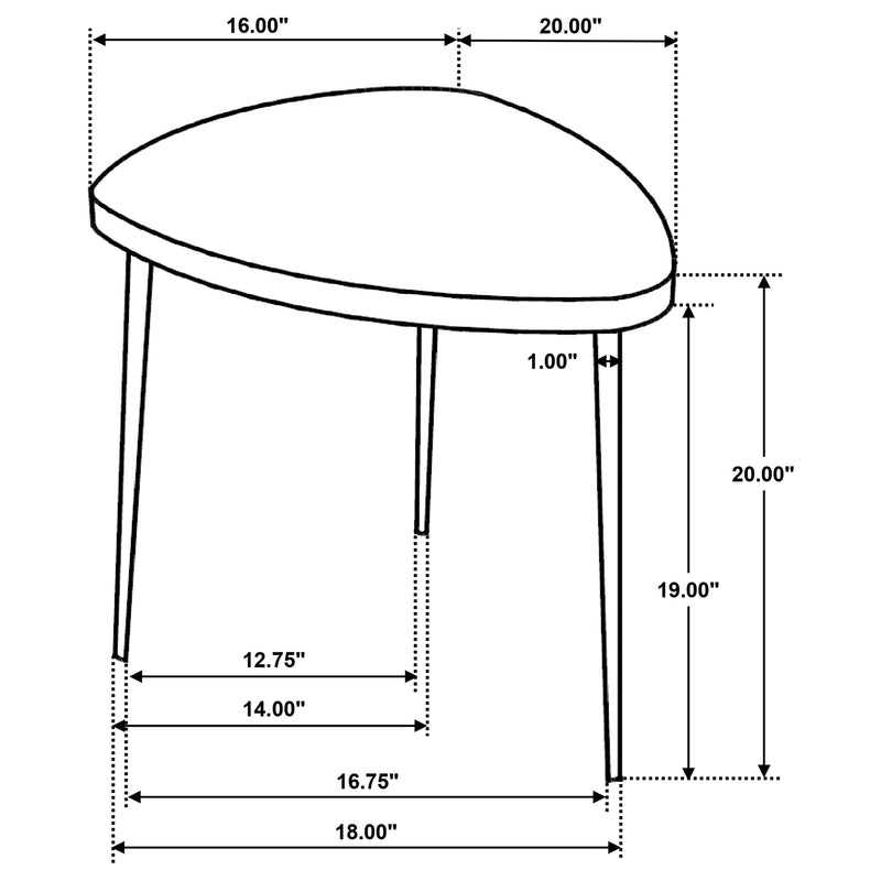 Odessa Coffee Table Sets - My Sweet Home Furniture (Queens, NY)