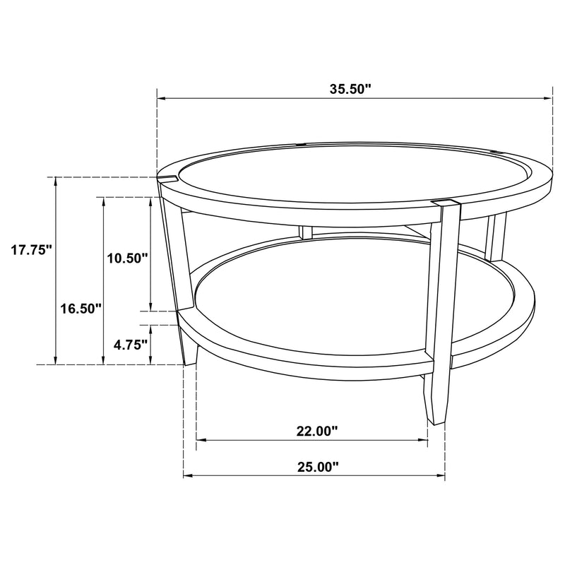 Camillo Coffee Table Sets - My Sweet Home Furniture (Queens, NY)
