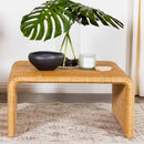 Juanita Square Rattan Coffee Table Natural - My Sweet Home Furniture (Queens, NY)