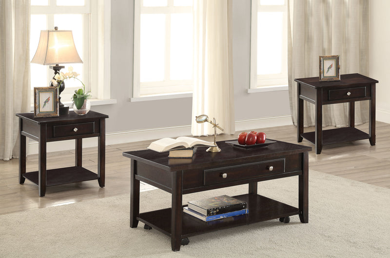 Bradford Coffee Table Sets - My Sweet Home Furniture (Queens, NY)