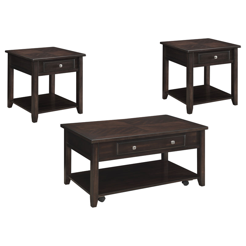 Bradford Coffee Table Sets - My Sweet Home Furniture (Queens, NY)